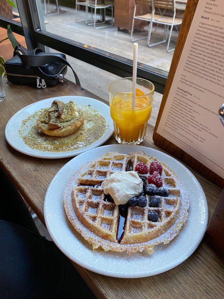 Mare street market waffle