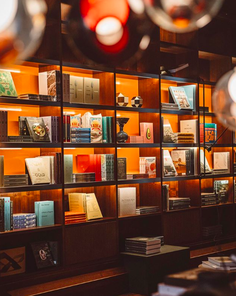 Mendo Books in het Hotel De L’Europe Amsterdam